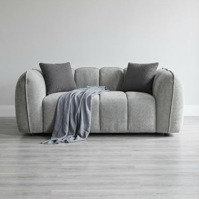 Varella Grey 2 Seater Sofa
