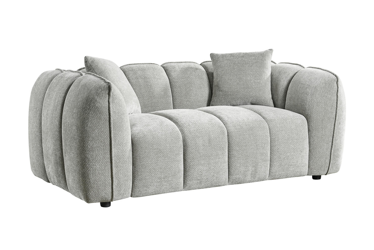 Varella Grey 2 Seater Sofa