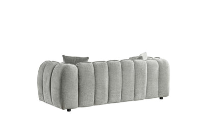 Varella Grey 3 Seater Sofa