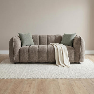 Varella Mocha 3 Seater Sofa