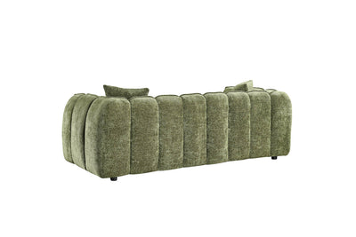 Varella Green 3 Seater Sofa