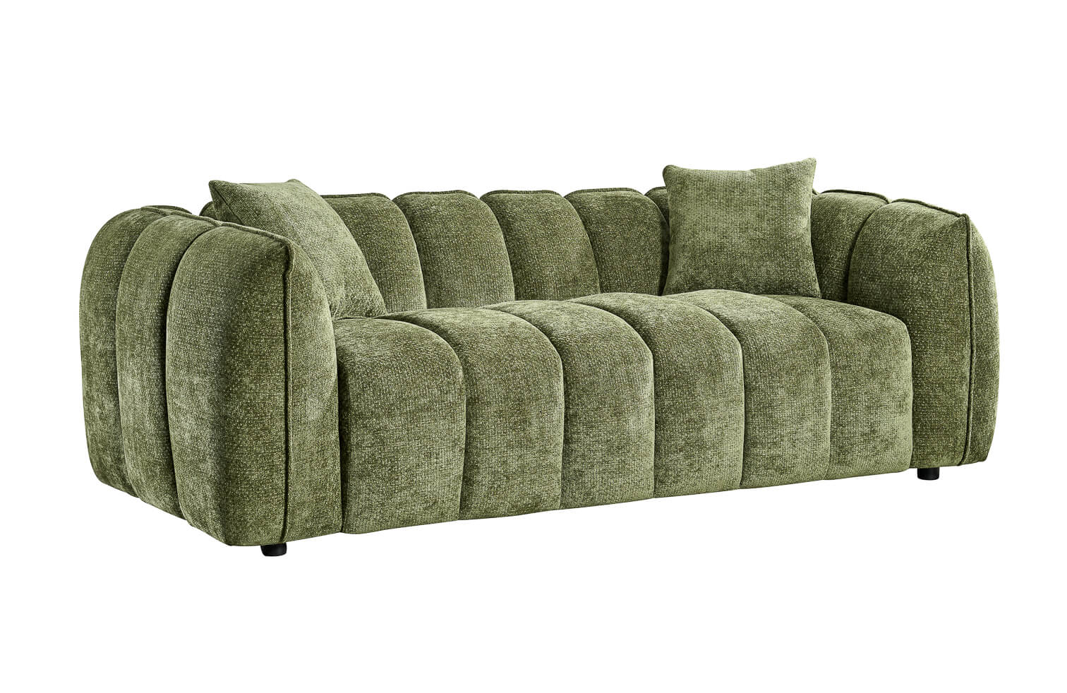 Varella Green 3 Seater Sofa
