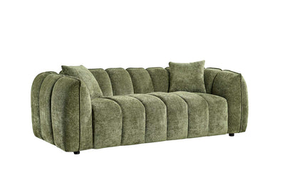 Varella Green 3 Seater Sofa