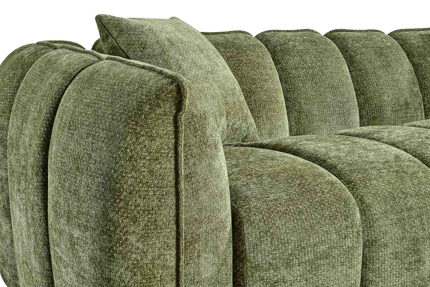 Varella Green 3 Seater Sofa
