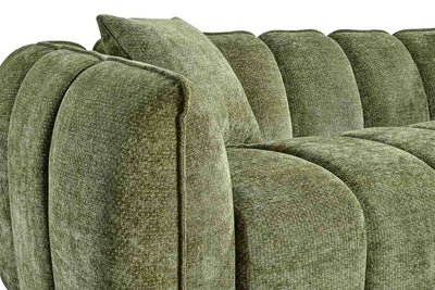 Varella Green 3 Seater Sofa
