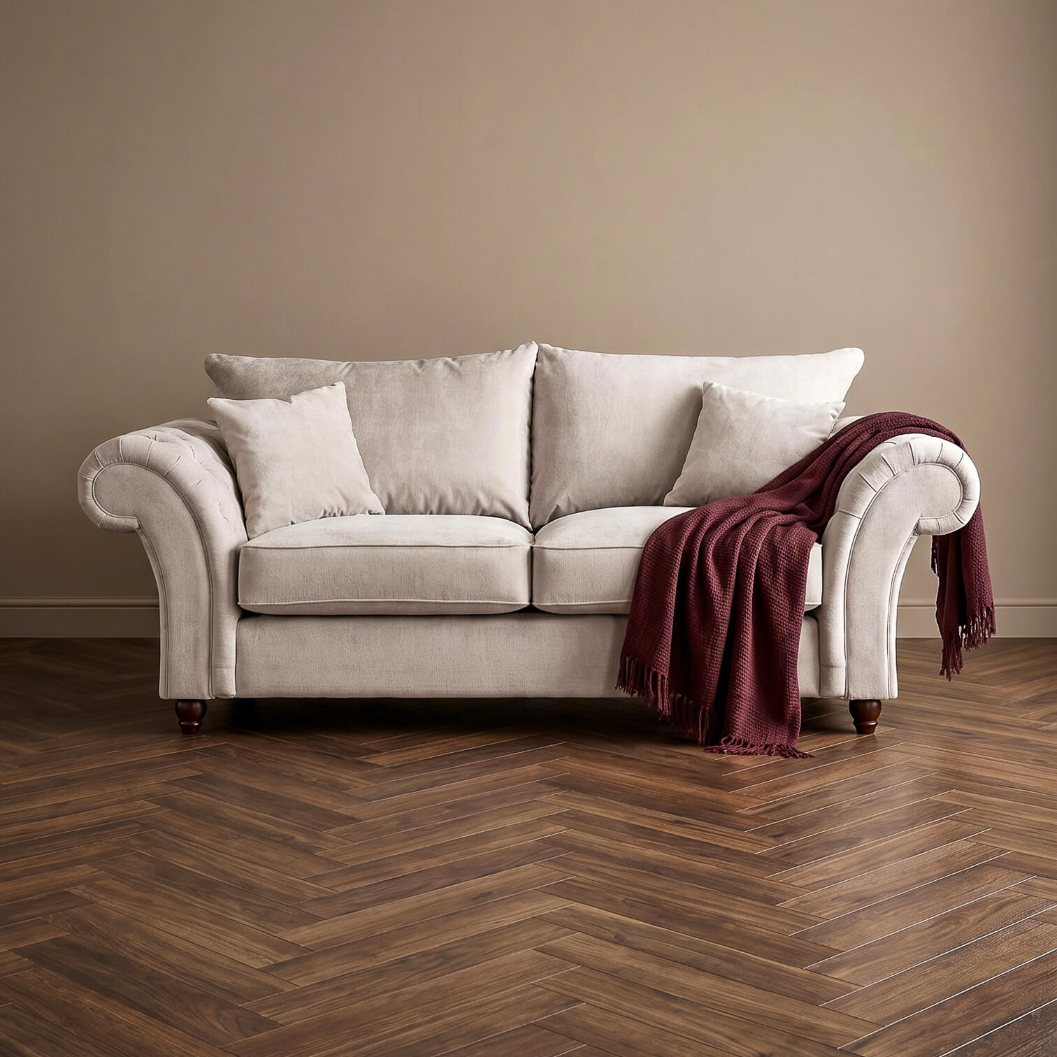 Windsor Beige 3 Seater Sofa