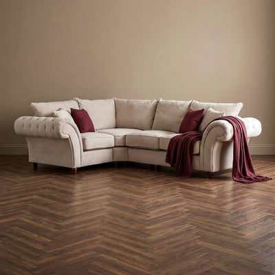 Windsor Beige Left Corner Sofa