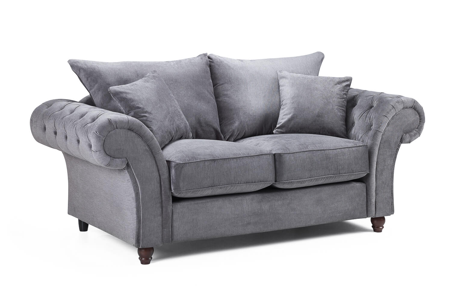 Windsor Grey 2 Seater Sofa