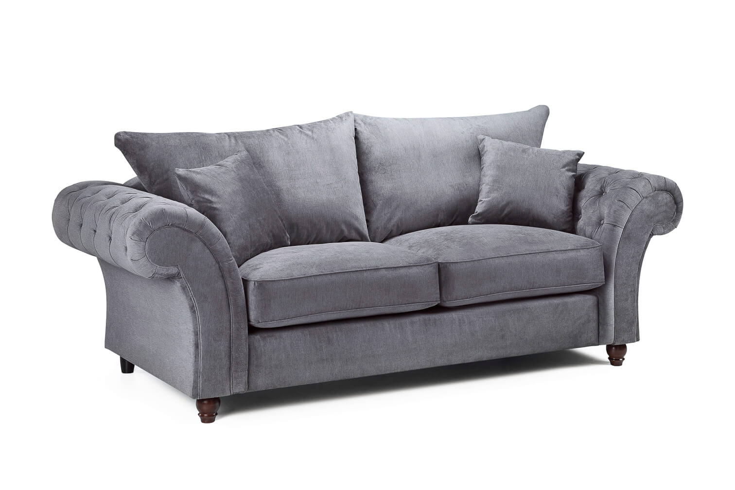 Windsor Grey 3 Seater Sofa