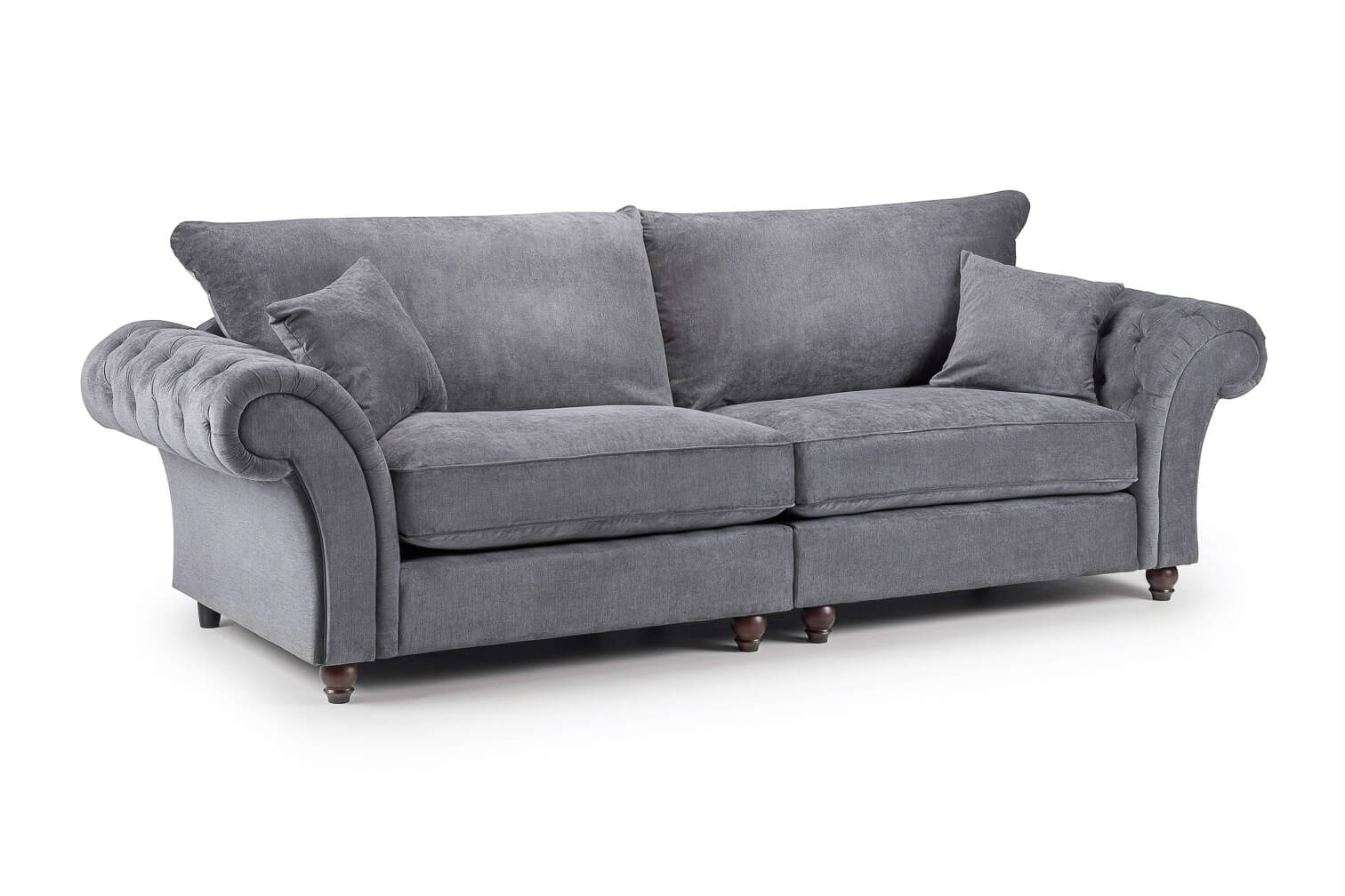 Windsor Grey 4 Seater Sofa