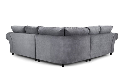 Windsor Grey Double Corner Sofa