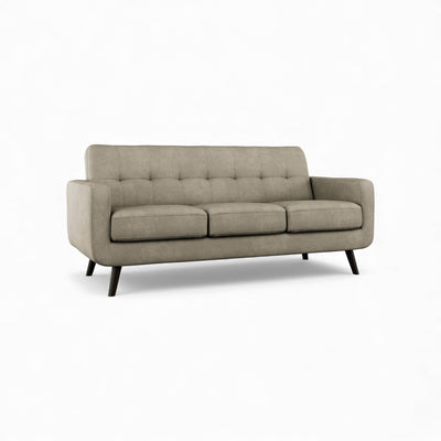 Zeno Grey 3 Seater Sofa
