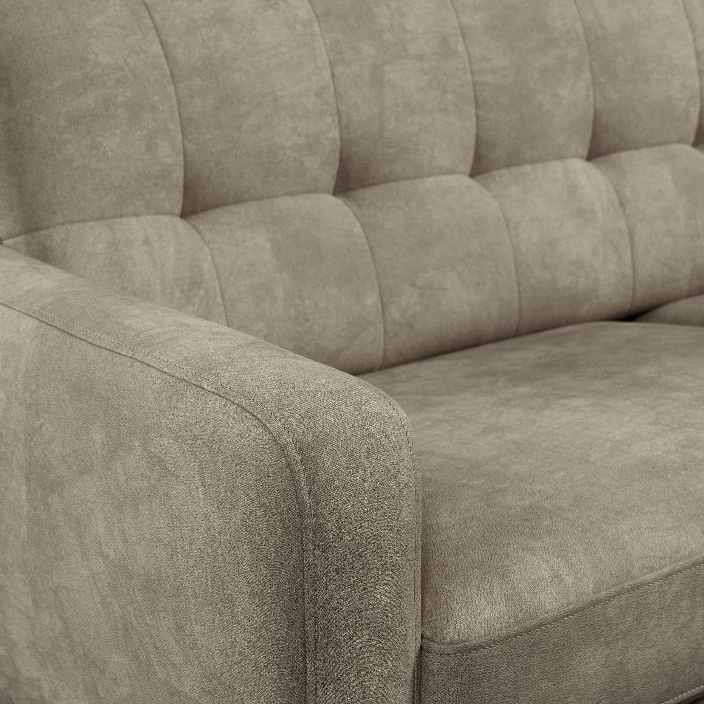 Zeno Grey 2 Seater Sofa