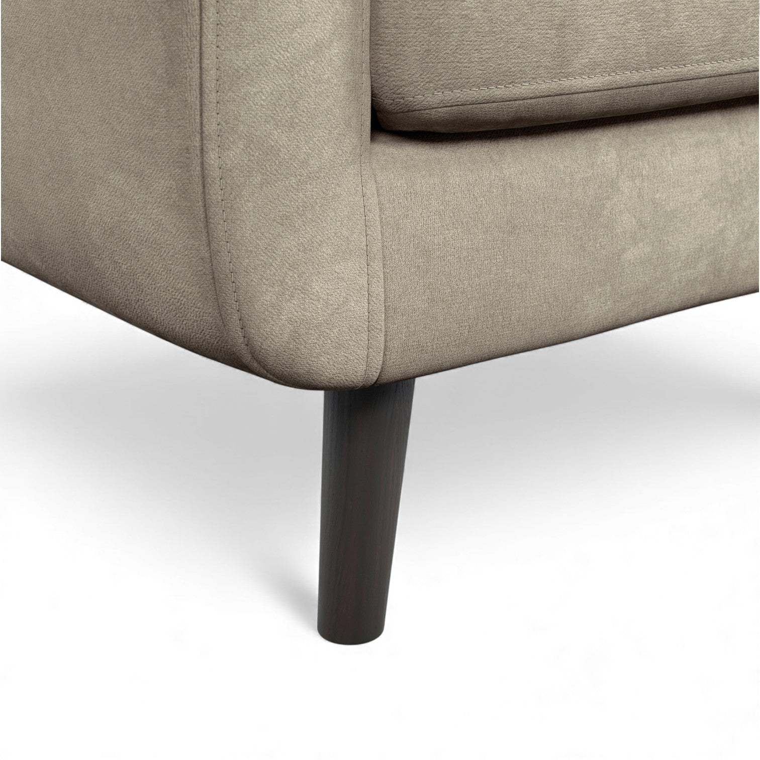 Zeno Grey 2 Seater Sofa