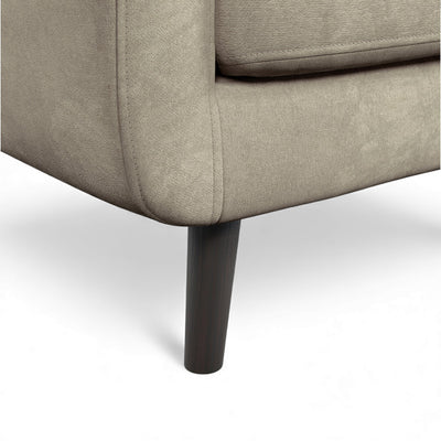 Zeno Grey 2 Seater Sofa