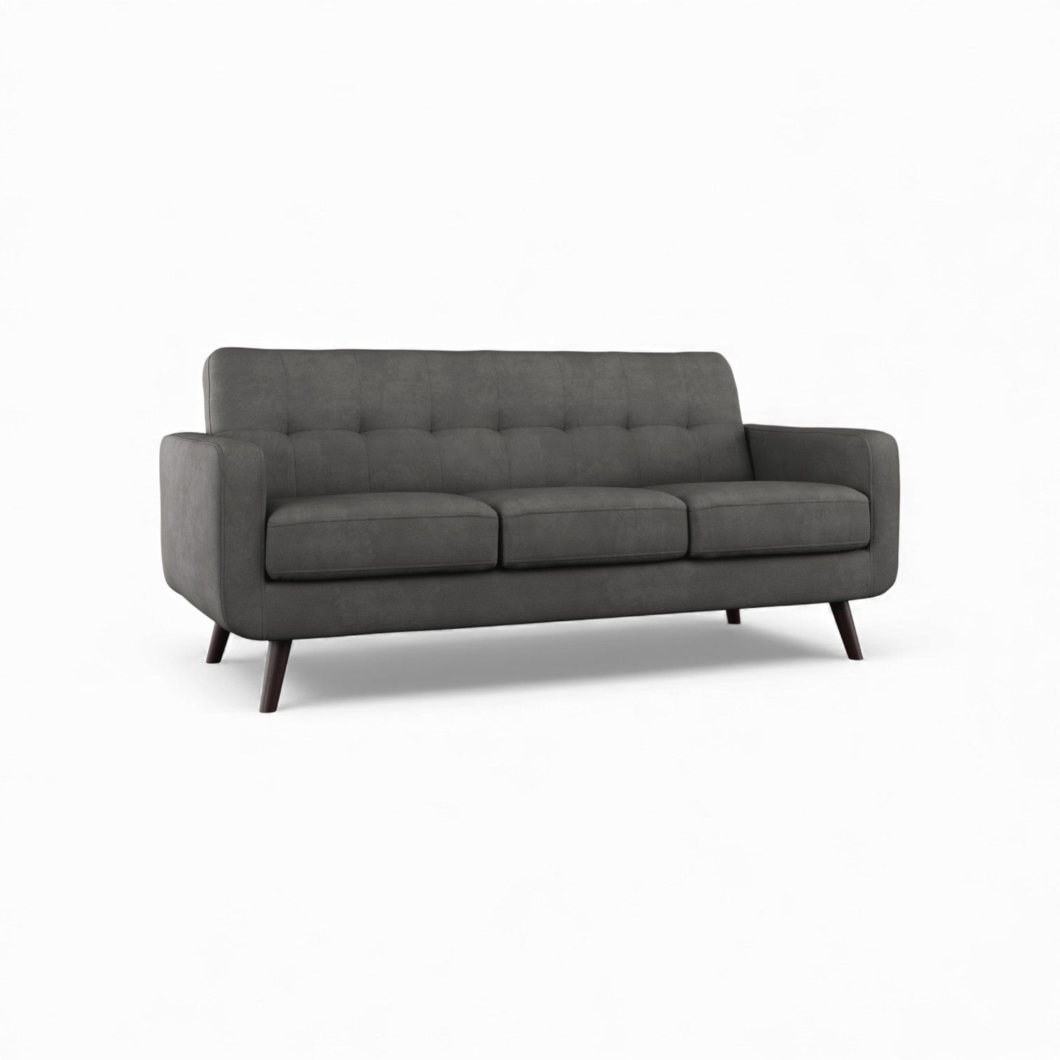 Zeno Grey 3 Seater Sofa