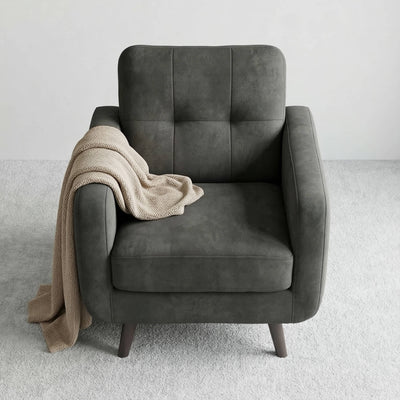 Zeno Grey Armchair